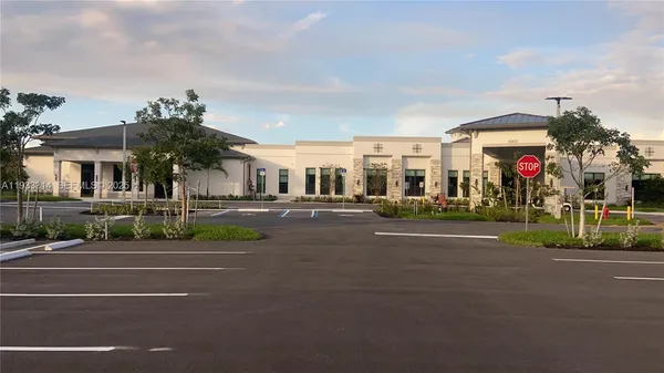 a view of street along with houses