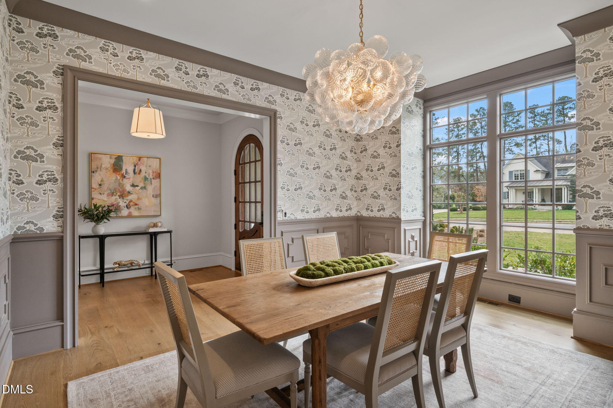 812 Manchester Drive Raleigh, NC 27609 - Photo 23 of 70 Designer inspired Dining Rm