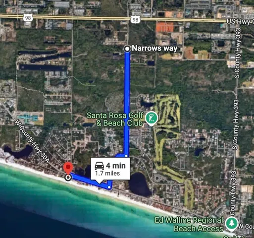 a view of street from a balcony