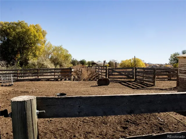 a view of outdoor space and city view