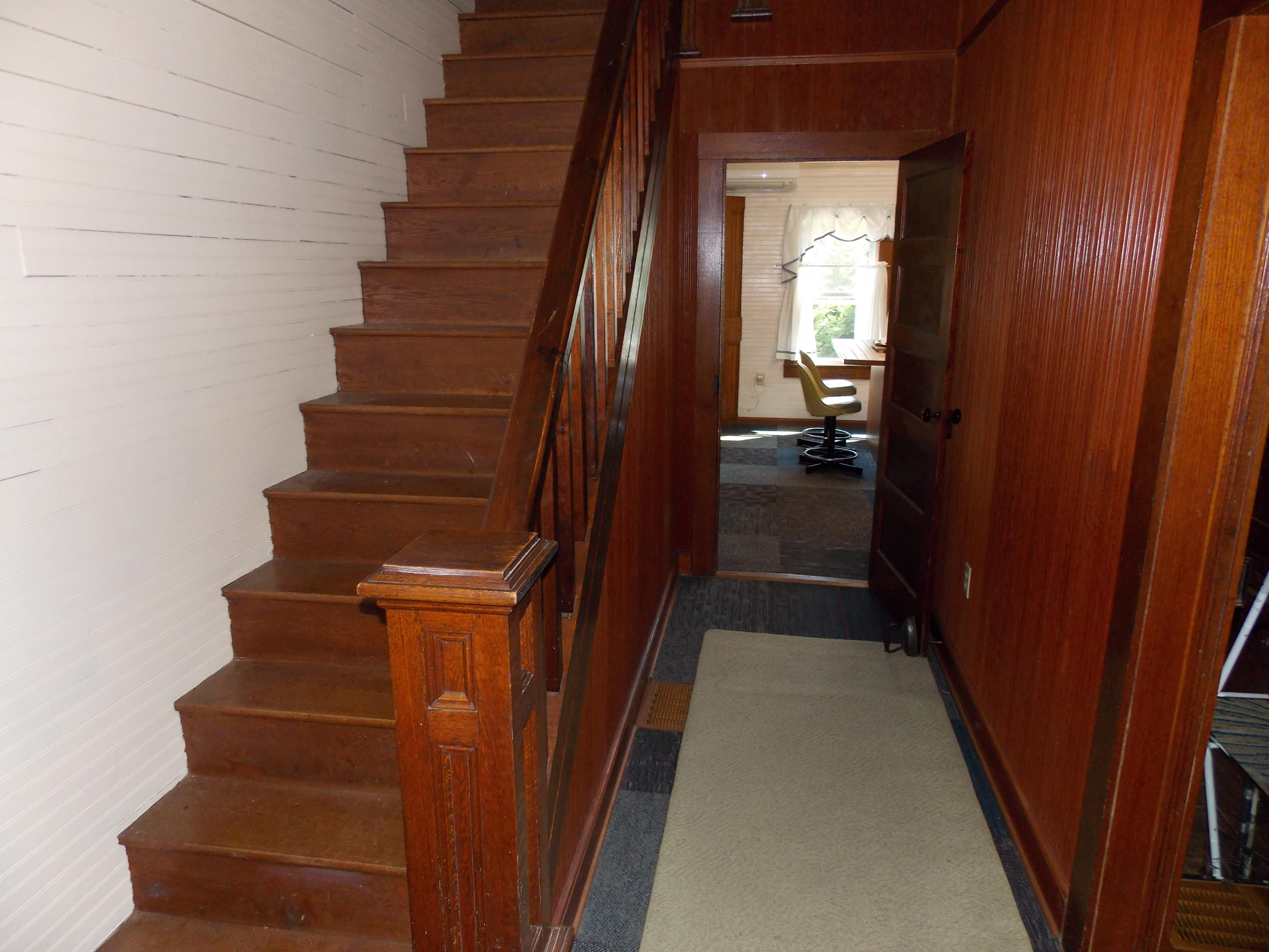 4147 Webbs Mill Road North Riner, VA 24149 - Photo 47 of 53 a view of a hallway with staircase