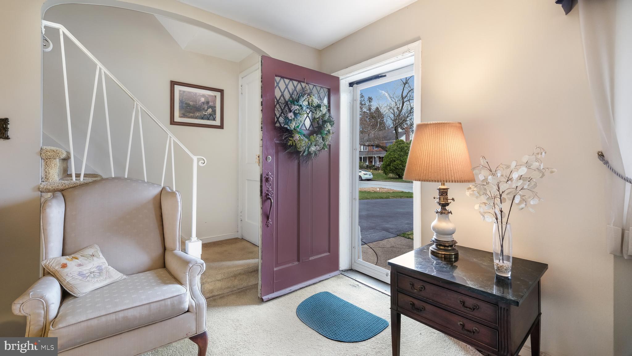 401 Burton Road Oreland, PA 19075 - Photo 3 of 32 Enter into Spacious Living Room