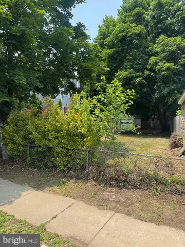 a view of yard with green space