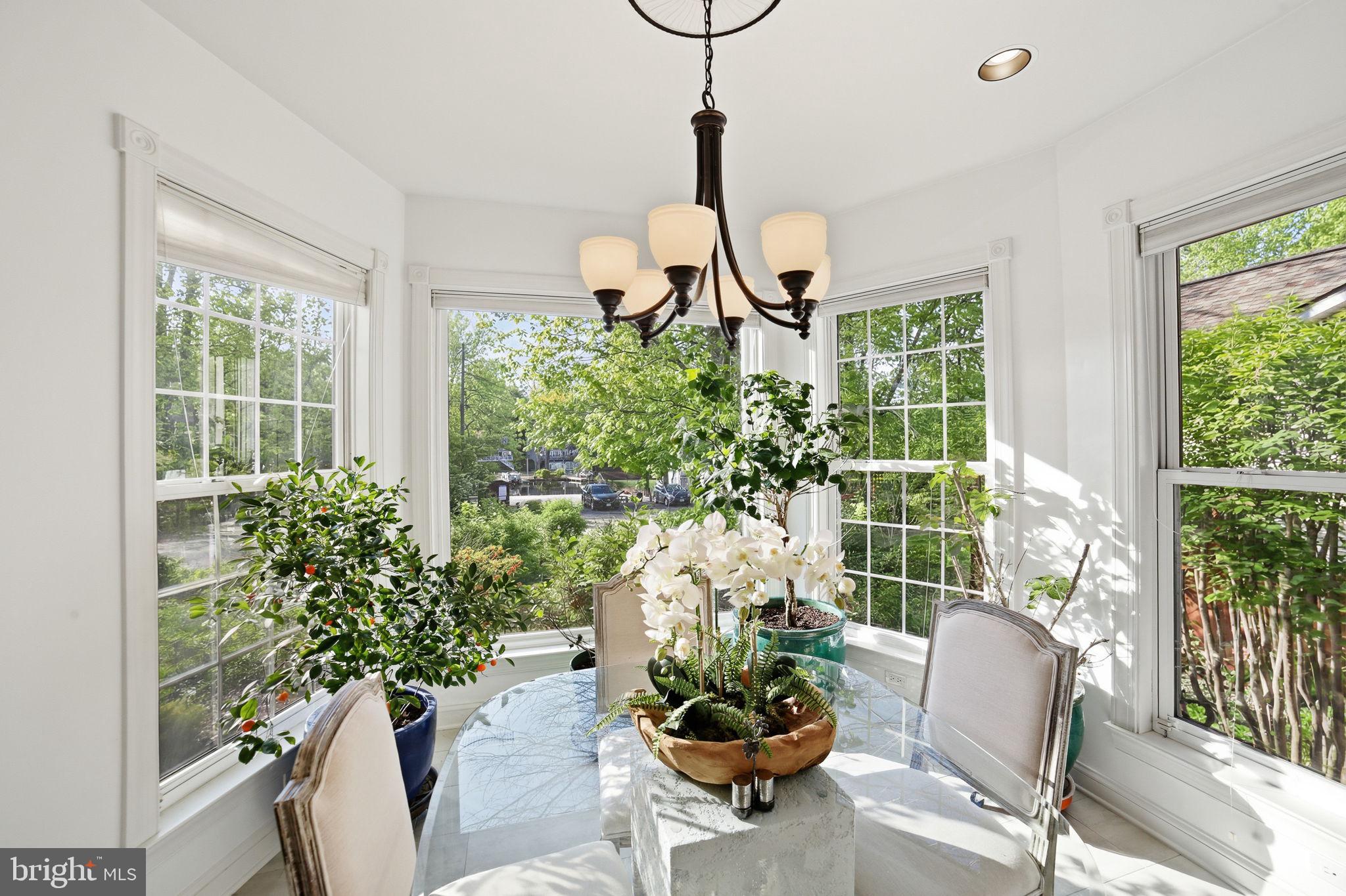 143 Edgemont Circle Locust Grove, VA 22508 - Photo 5 of 80 a room with lots of potted plants and a chandelier
