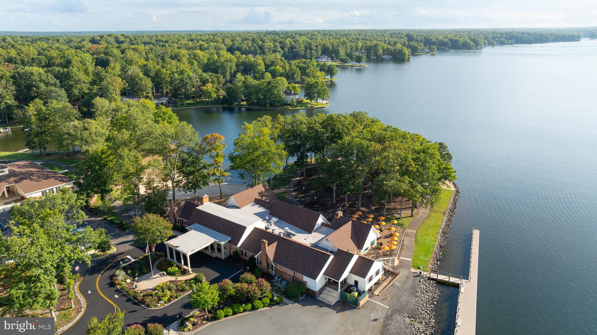 143 Edgemont Circle Locust Grove, VA 22508 - Photo 64 of 80 an aerial view of a house with a lake view