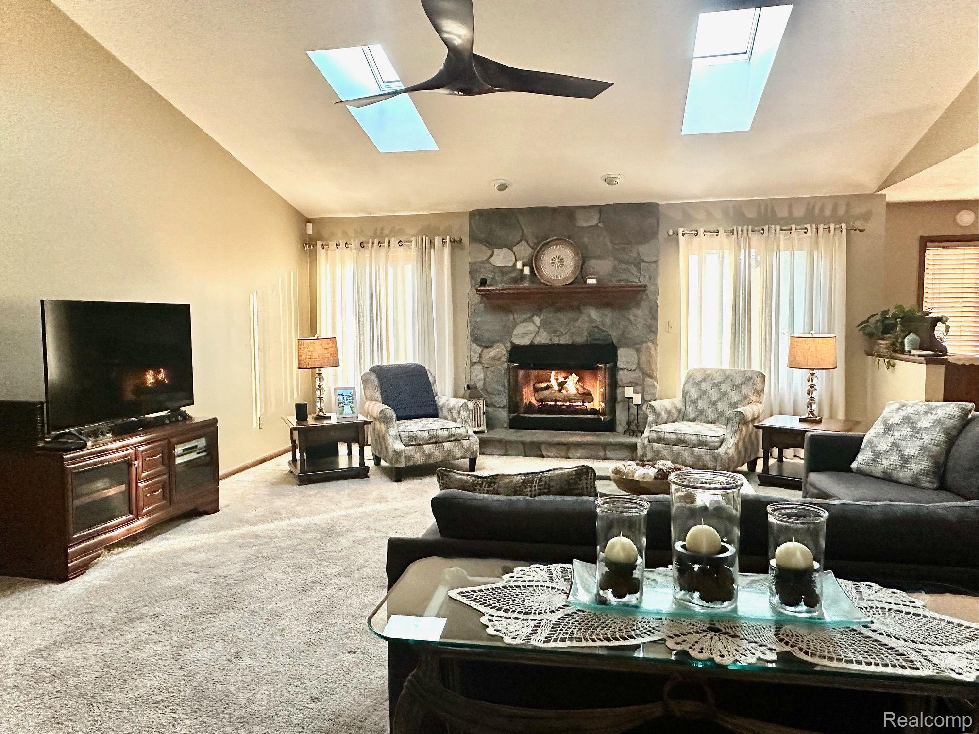 1893 Park Ridge Court Howell, MI 48843 - Photo 7 of 33 24x18 great room with skylites