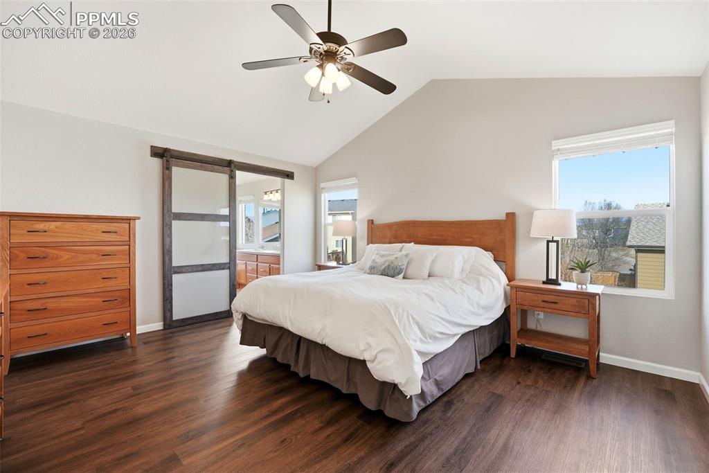 8318 Shadow Run Lane Fountain, CO 80817 - Photo 22 of 50 a bed room with a bed and a window