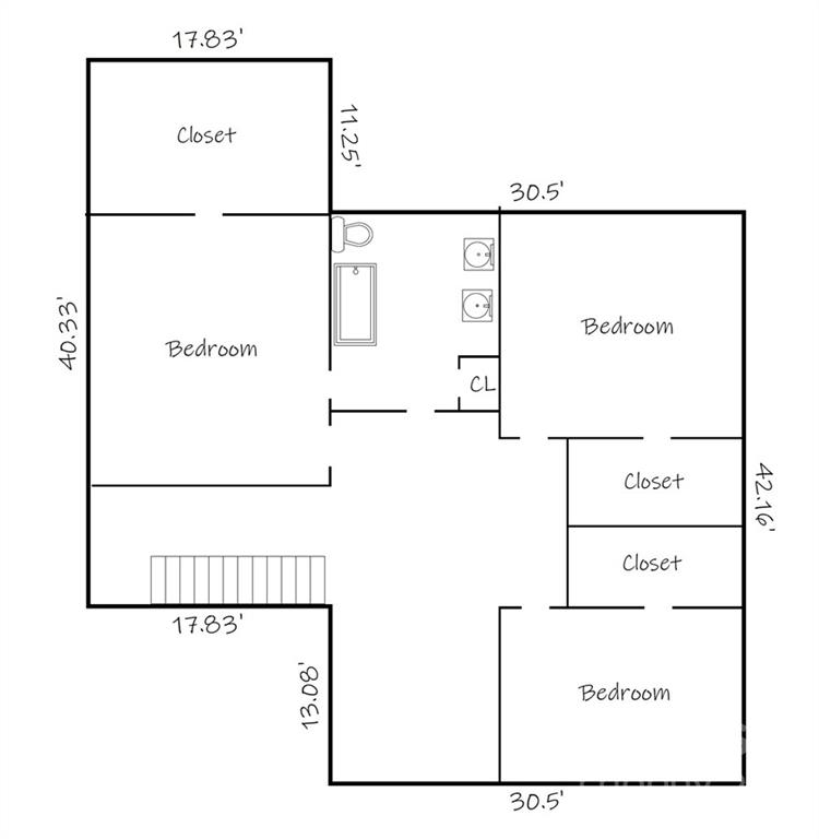 6758 Jenkins Road Morganton, NC 28655 - Photo 21 of 22 a picture of a floor plan