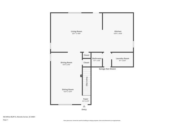 $365,000 | 403 White Bluff Court, Moncks Corner, SC 29461