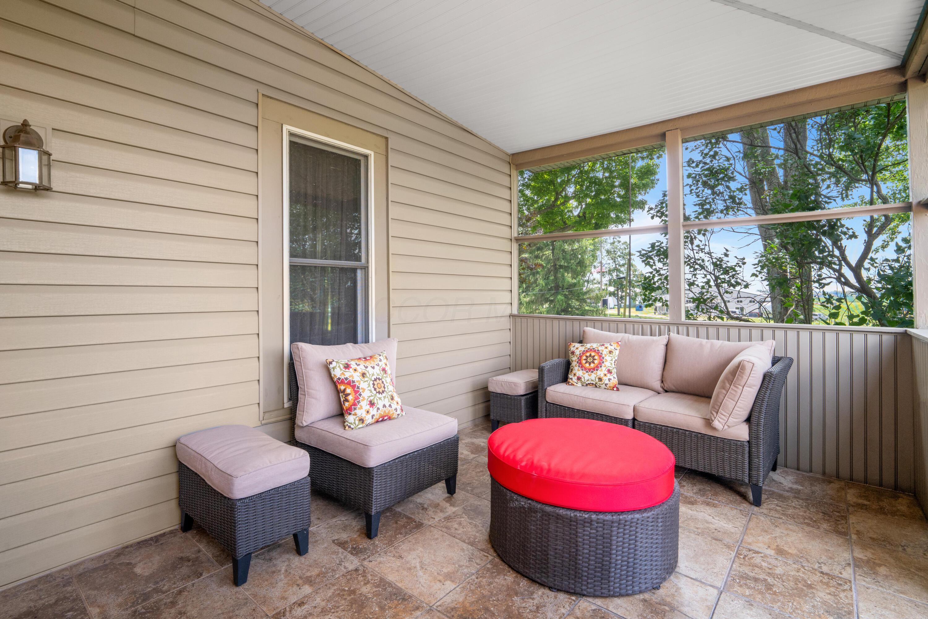 13013 Vans Valley Road Galena, OH 43021 - Photo 21 of 25 Screened In Porch