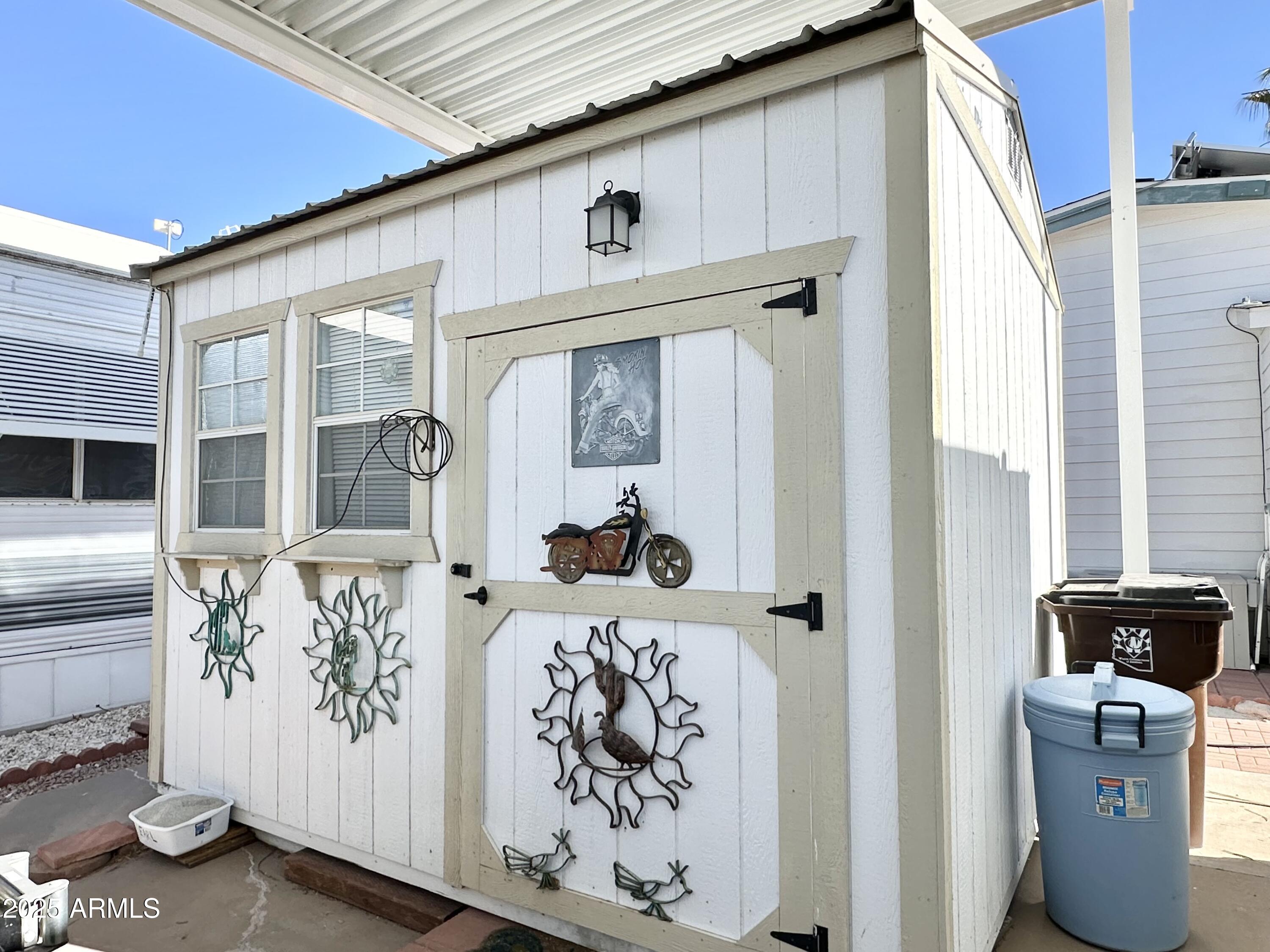 993 South Prospectors Road, Unit 993 Apache Junction, AZ 85119 - Photo 8 of 20 UPGRADED 10x12 SHED