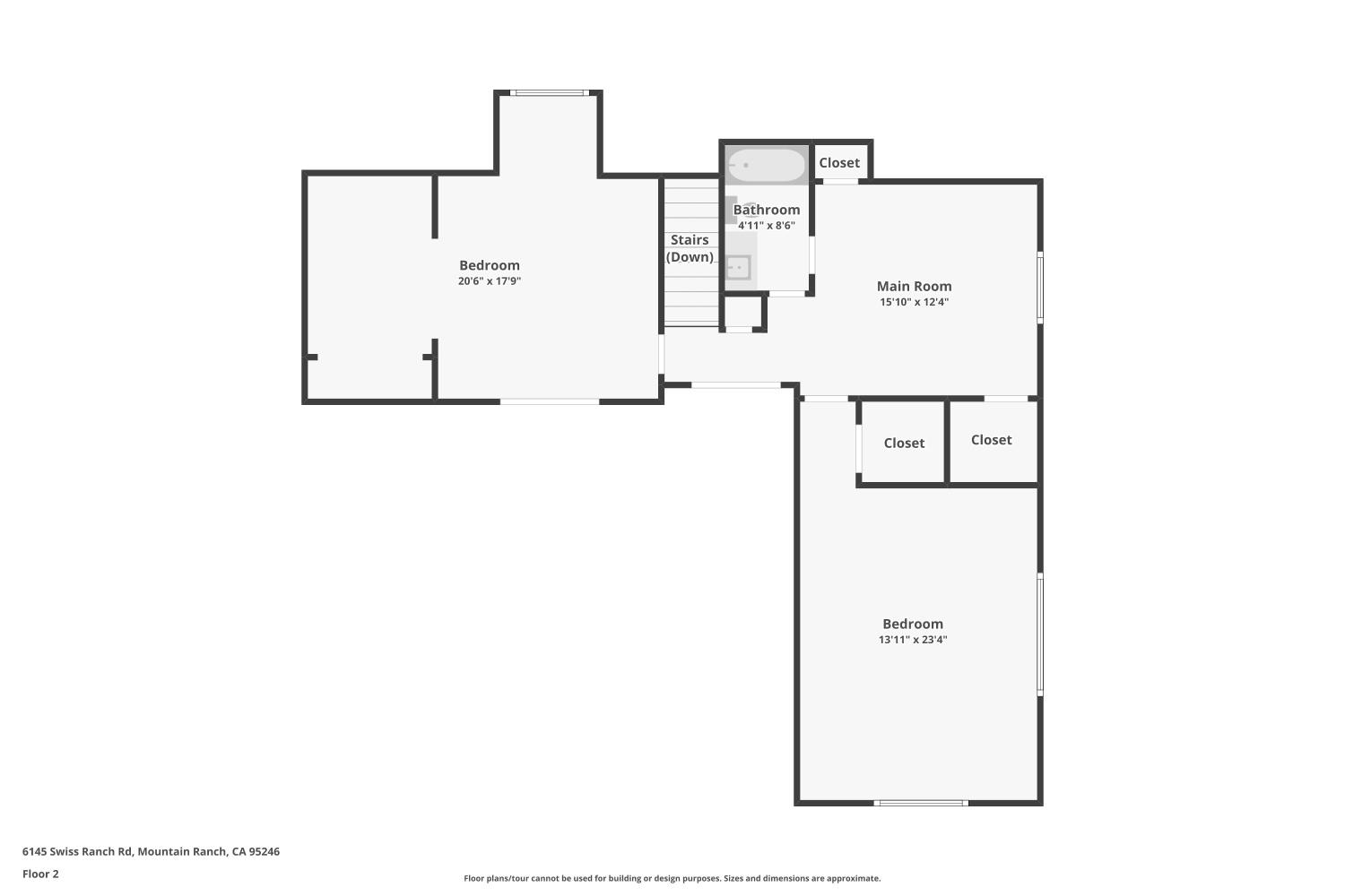 6145 Swiss Ranch Road Mountain Ranch, CA 95246 - Photo 83 of 84 a picture of floor plan