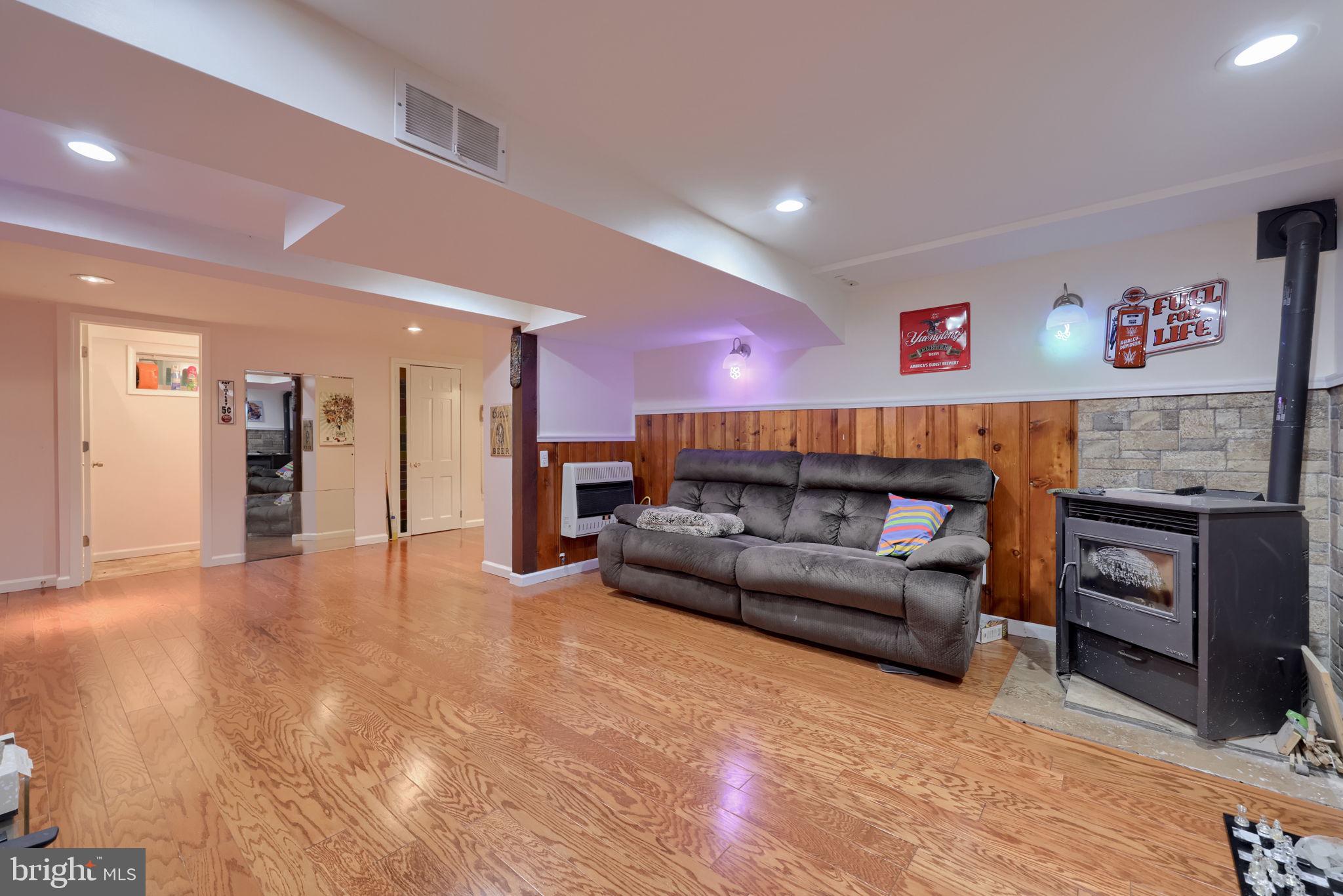 355 Harry Road Coatesville, PA 19320 - Photo 41 of 48 Cozy basement retreat with warmth.