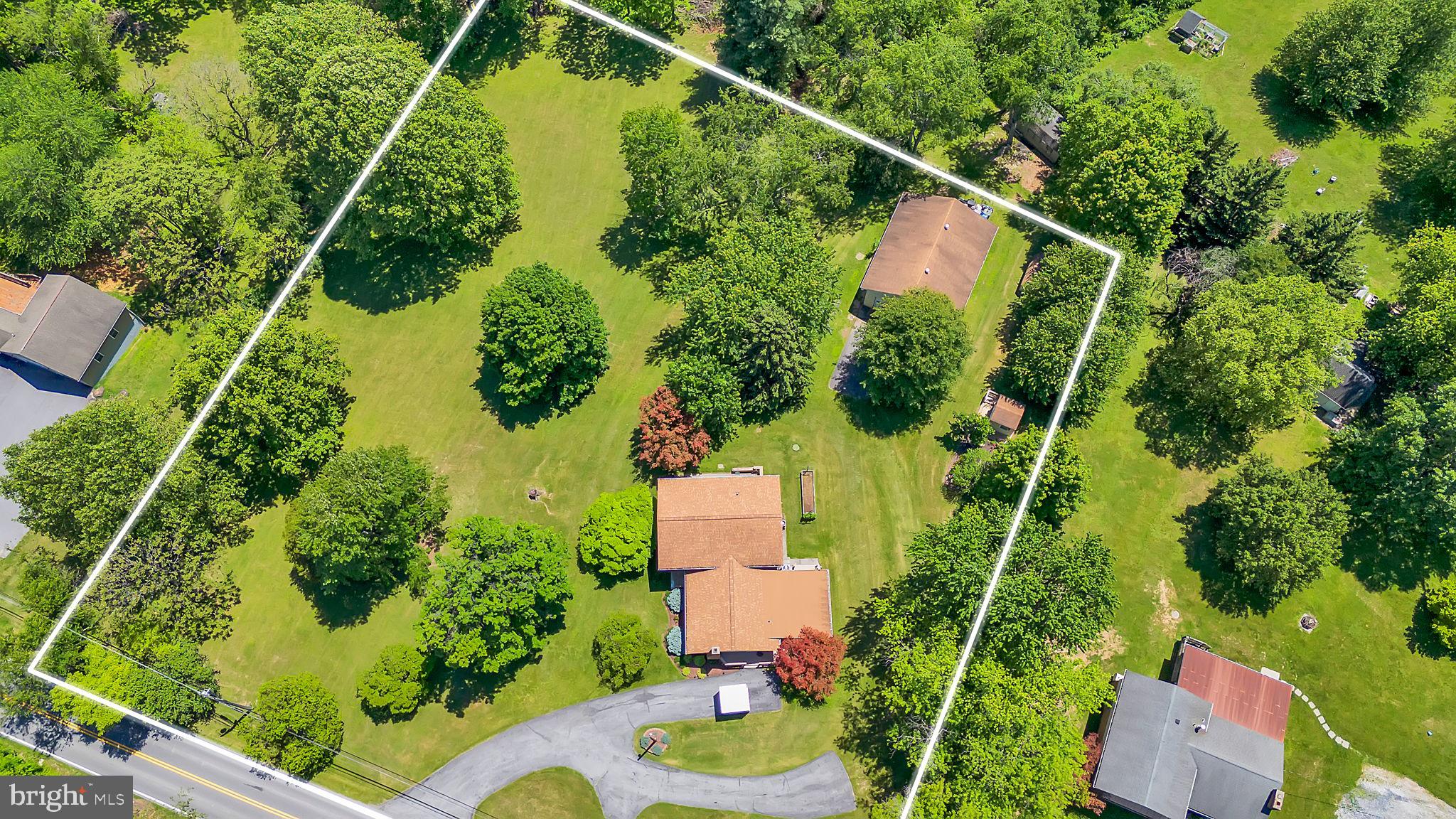 6336 Boyers Mill Road New Market, MD 21774 - Photo 49 of 49 an aerial view of a residential houses with yard