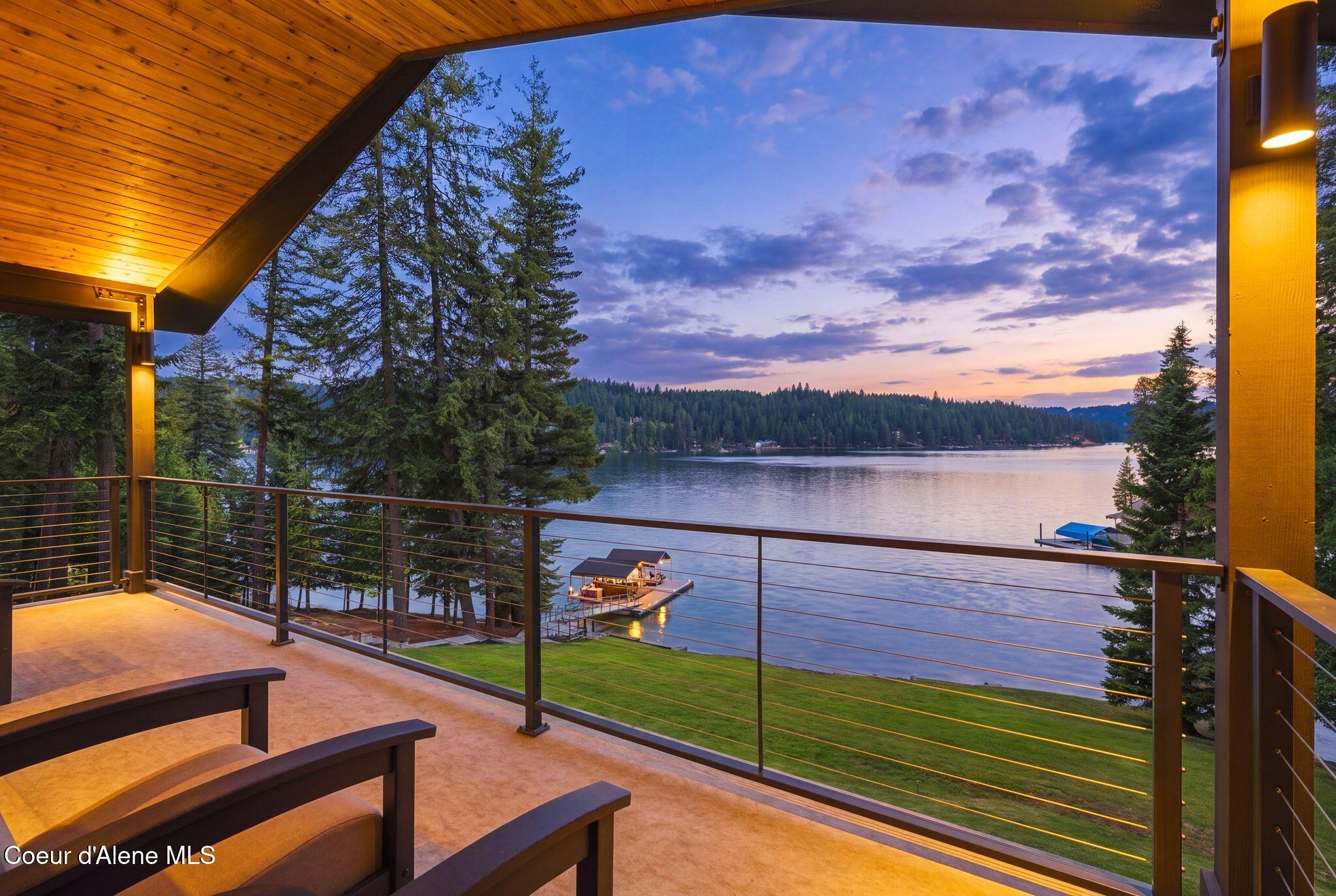 7285 East Henry Point Road Hayden, ID 83835 - Photo 4 of 52 View from Covered Deck