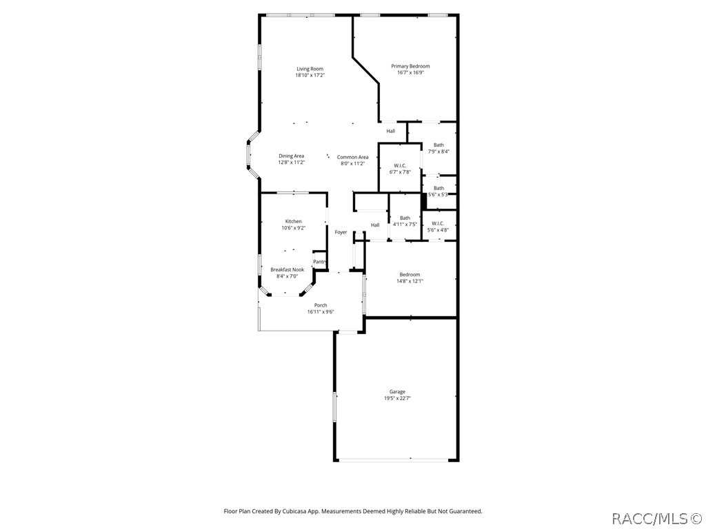1504 North Foxboro Loop Crystal River, FL 34429 - Photo 52 of 52 Floor Plan