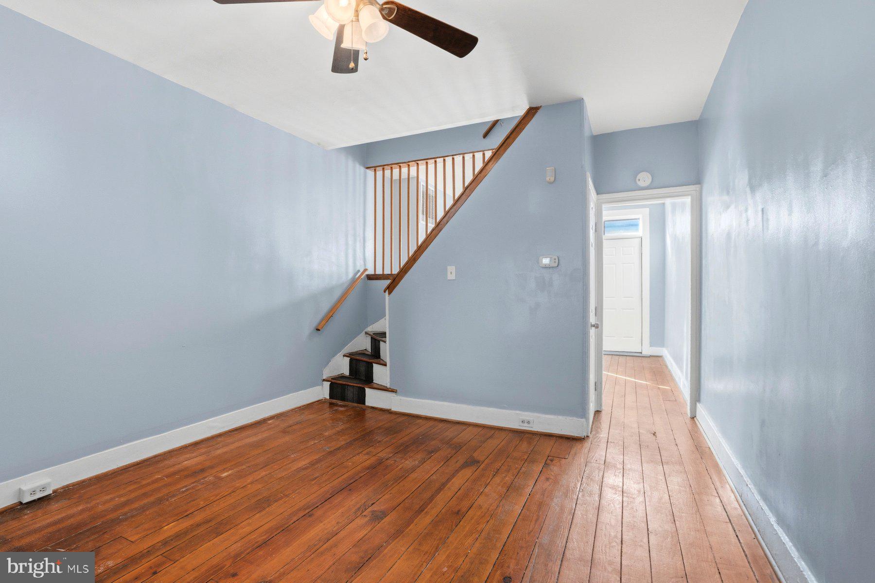 12 West Randall Street Baltimore, MD 21230 - Photo 5 of 28 a view of entryway with wooden floor