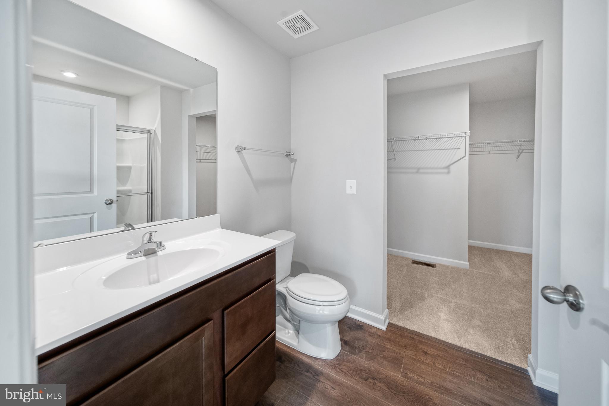 417 Circle Drive Winchester, VA 22601 - Photo 17 of 33 a bathroom with a sink a toilet and shower