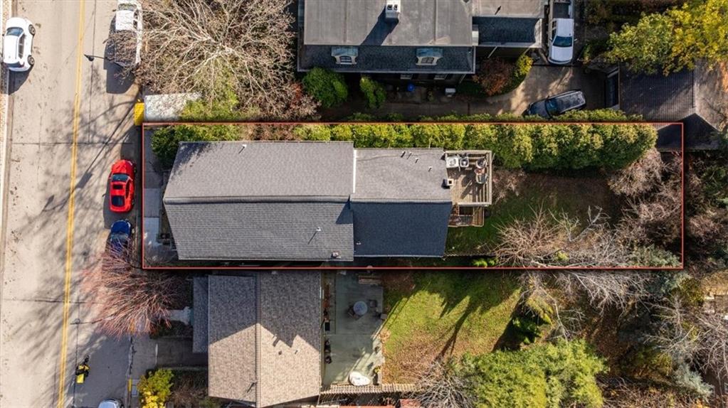 237 Grandview Avenue Pittsburgh, PA 15211 - Photo 40 of 43 an aerial view of a house with a lake view