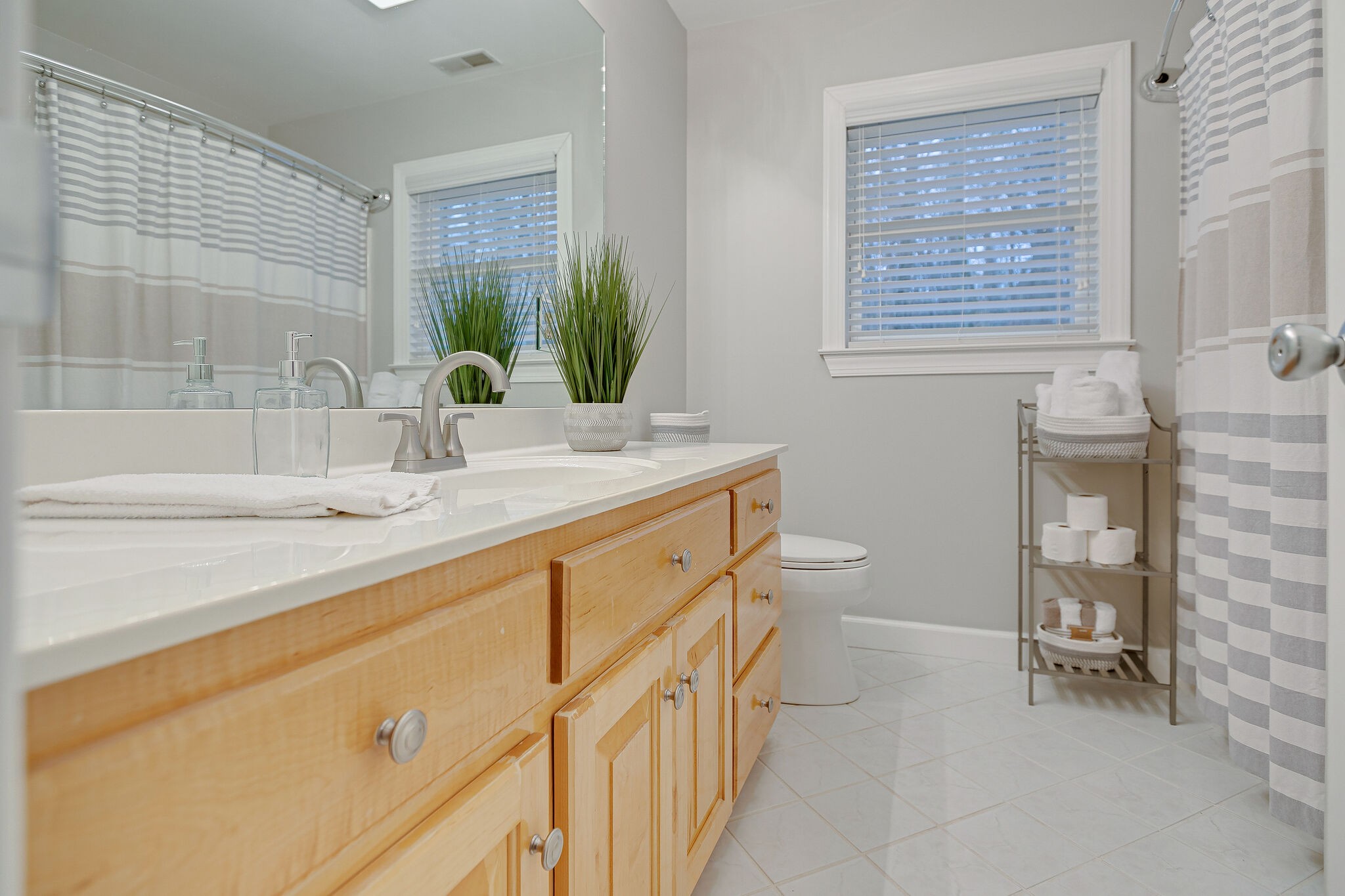 4311 Peytonsville-Trinity Road Franklin, TN 37064 - Photo 25 of 32 a bathroom with a sink a toilet and shower