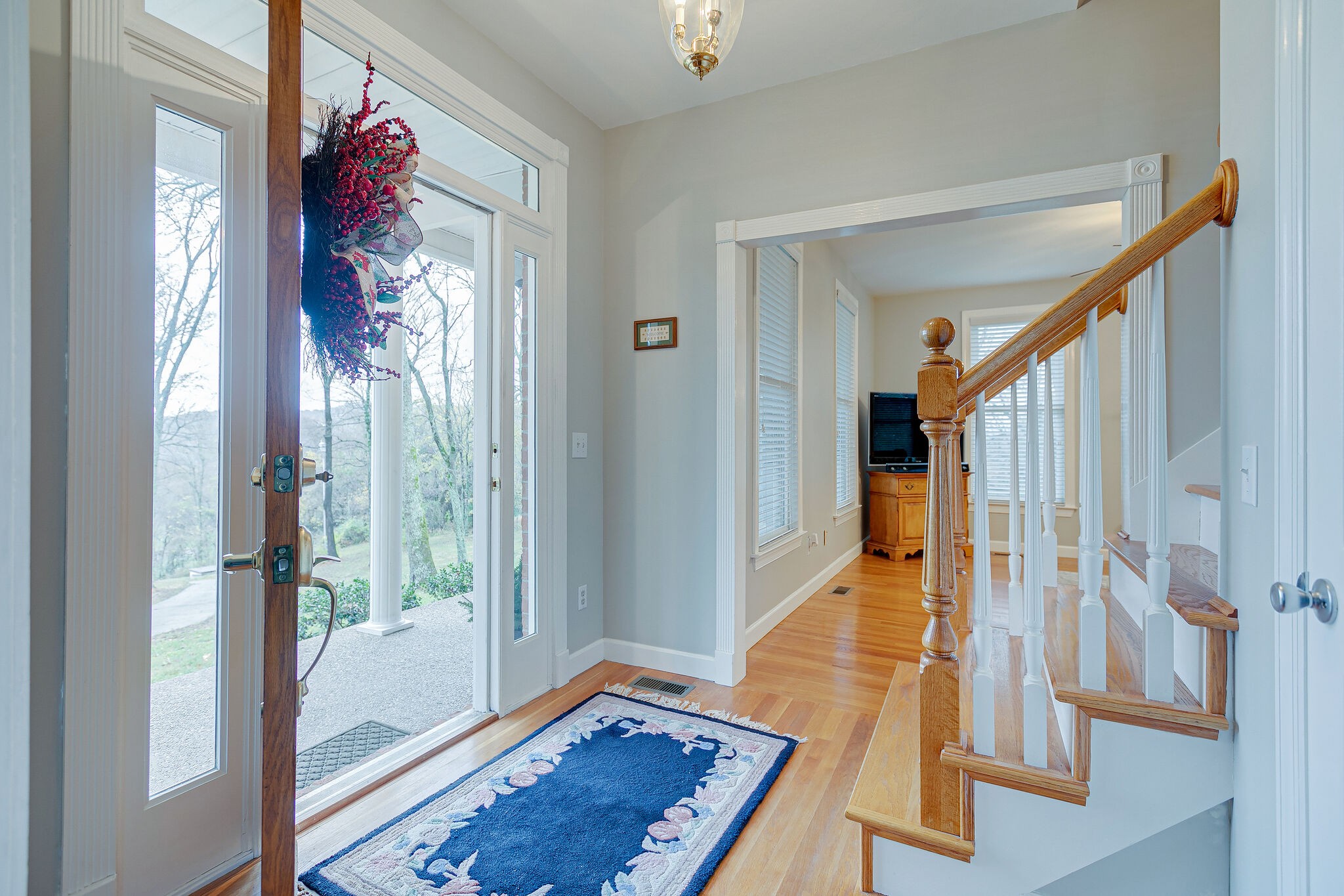 4311 Peytonsville-Trinity Road Franklin, TN 37064 - Photo 7 of 32 a view of an entryway with wooden floor