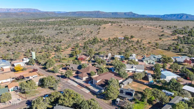 a view of lake and mountain