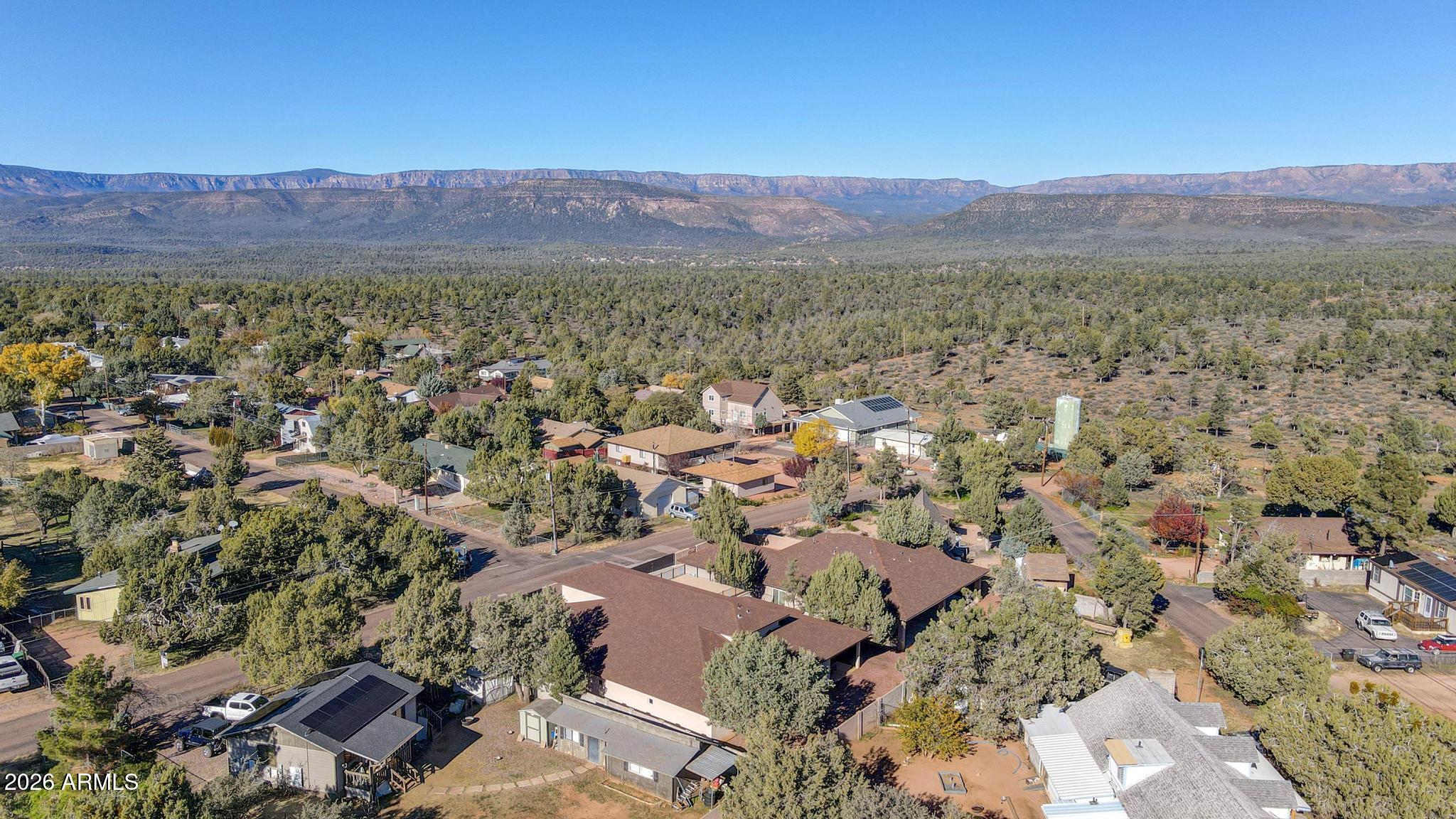 7705 Caballero Road Payson, AZ 85541 - Photo 43 of 43 a view of city and mountain