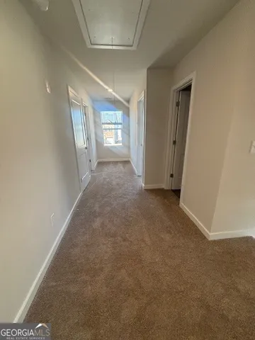 a view of empty room