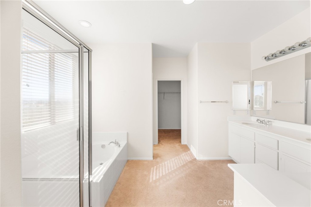 1339 Addison Way Perris, CA 92571 - Photo 33 of 67 a bathroom with a sink and a mirror