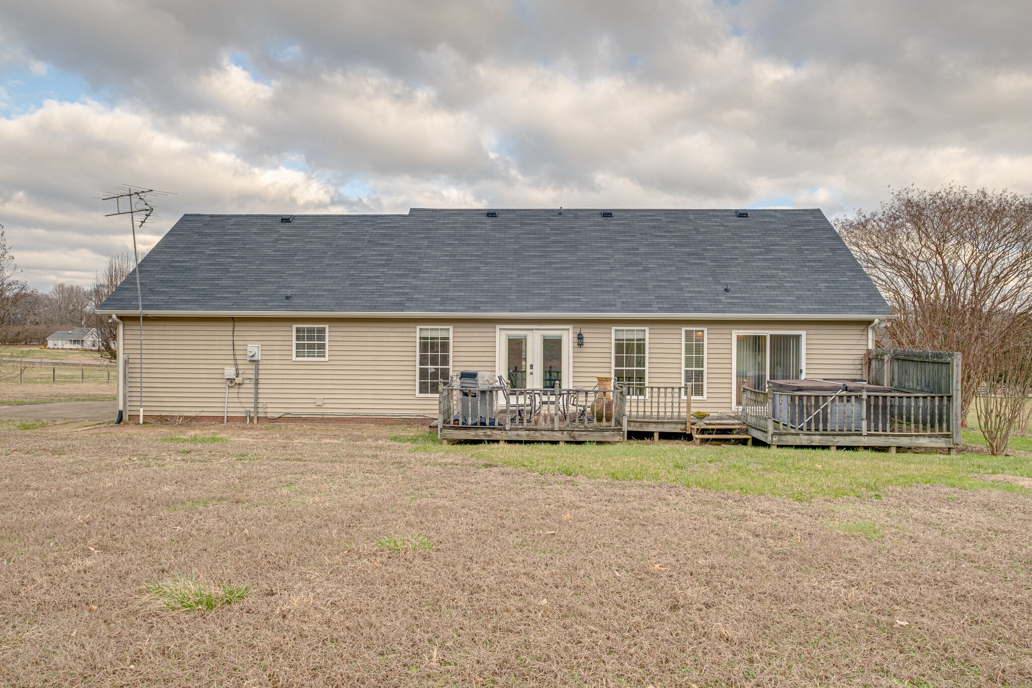 1871 Clara Mathis Road Spring Hill, TN 37174 - Photo 28 of 39 a front view of a house with a yard and garage