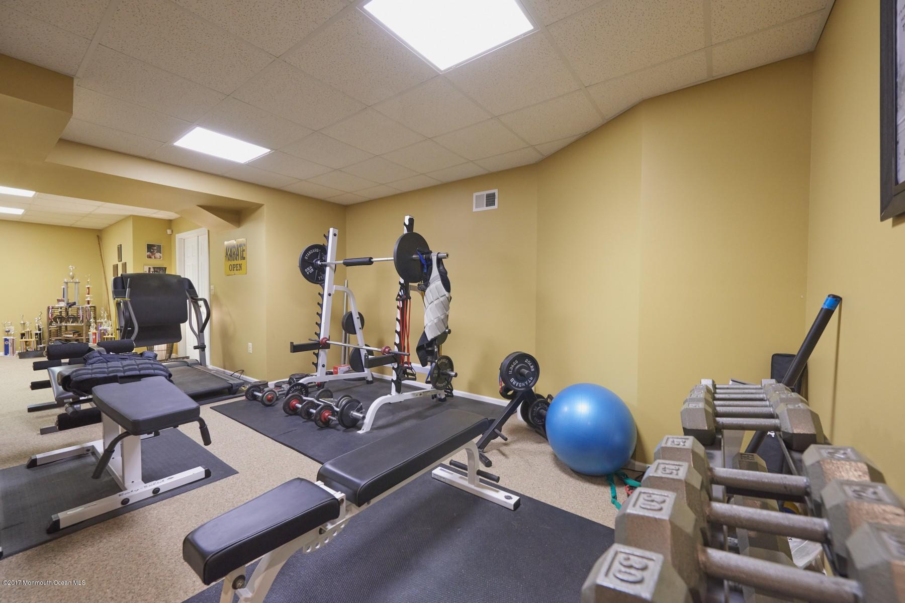 49 Nurko Road Millstone Township, NJ 08535 - Photo 20 of 39 Basement gym