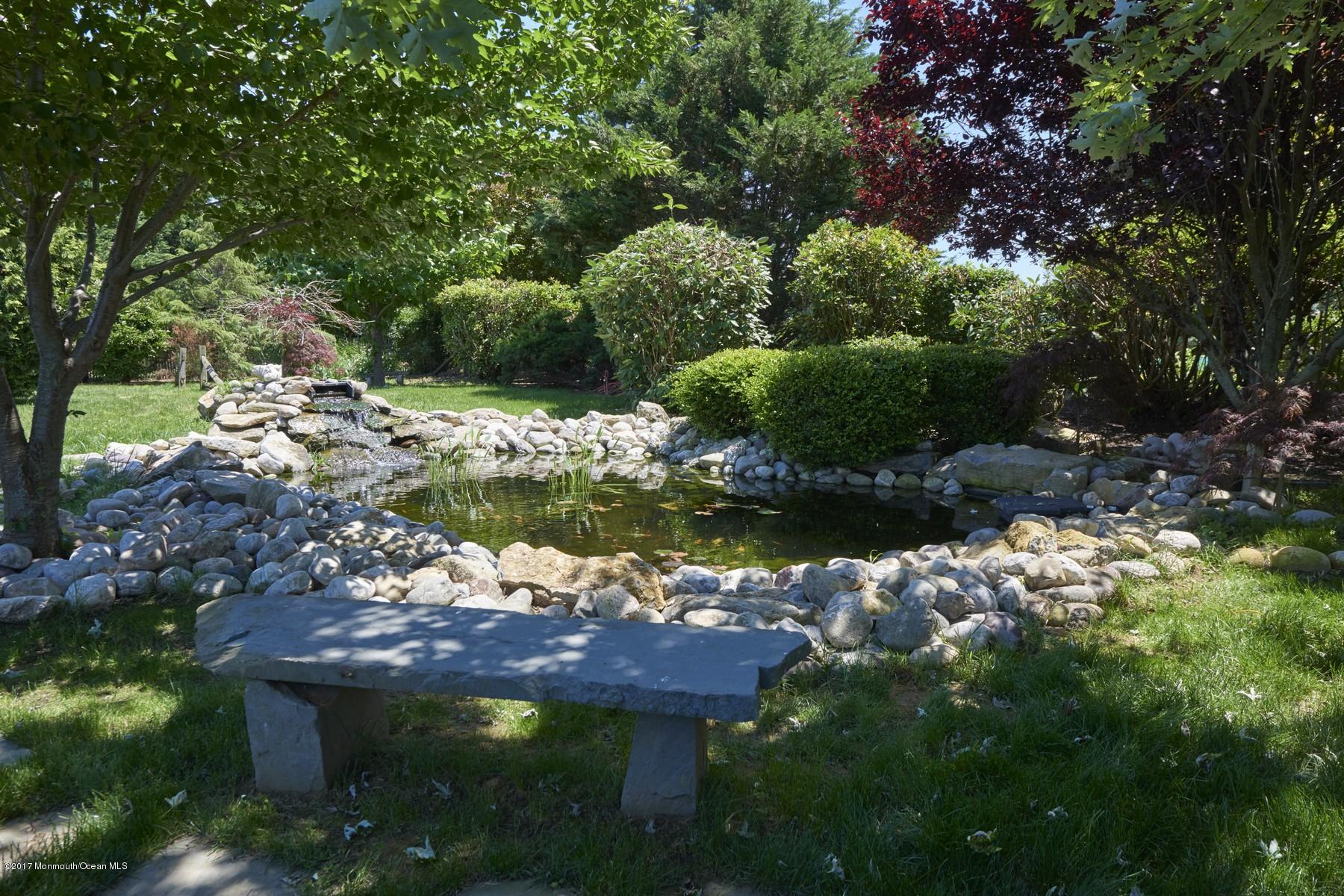 49 Nurko Road Millstone Township, NJ 08535 - Photo 22 of 39 Koi fish pond