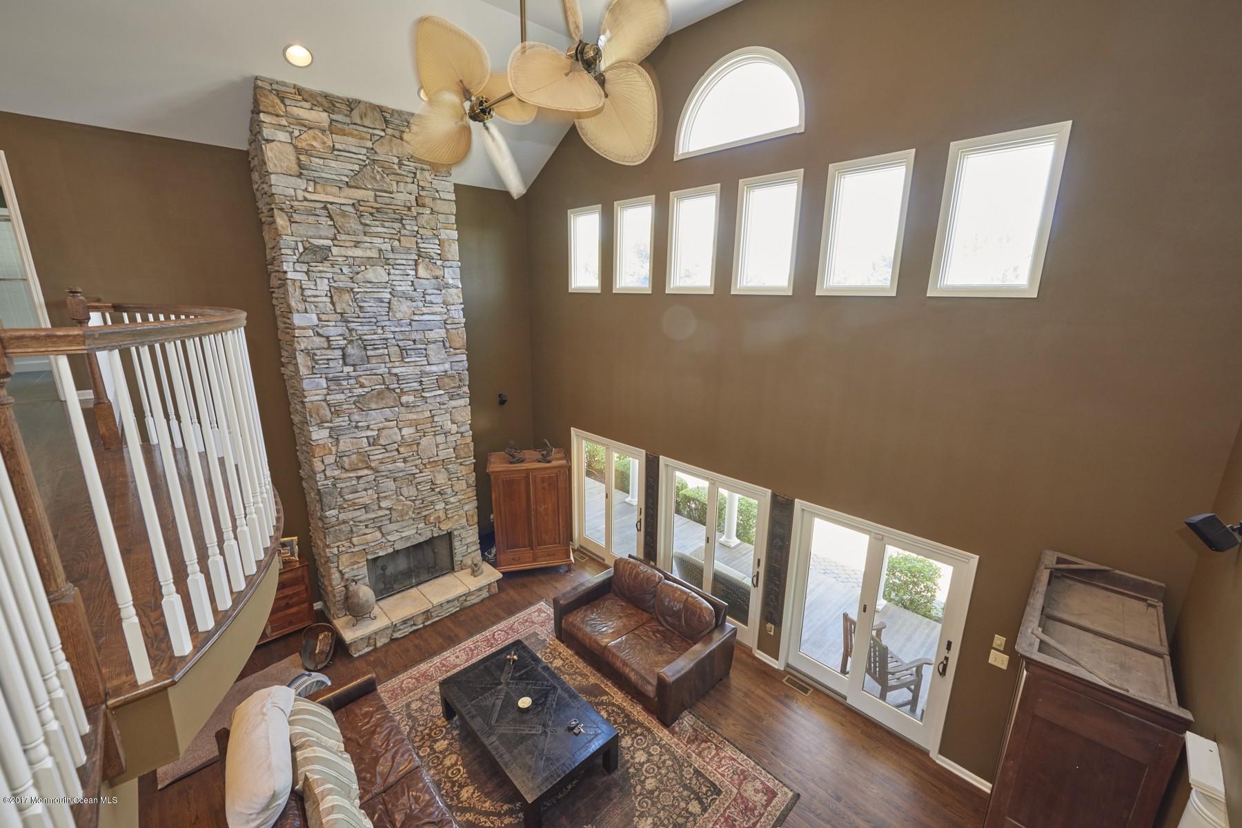 49 Nurko Road Millstone Township, NJ 08535 - Photo 6 of 39 Living room from upstairs balcony
