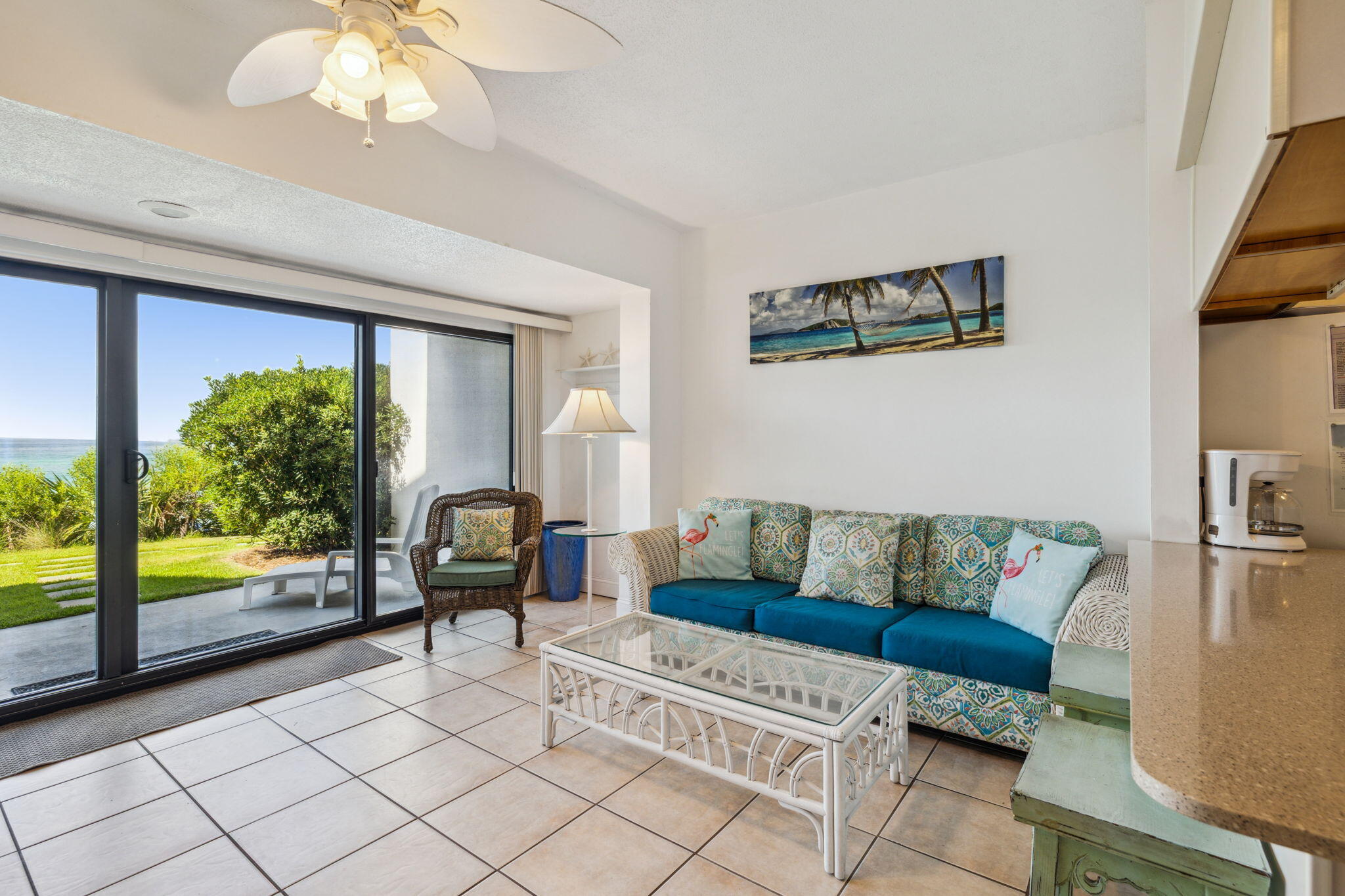 3722 East County Highway 30A, Unit 3 Santa Rosa Beach, FL 32459 - Photo 4 of 22 a living room with furniture and a large window