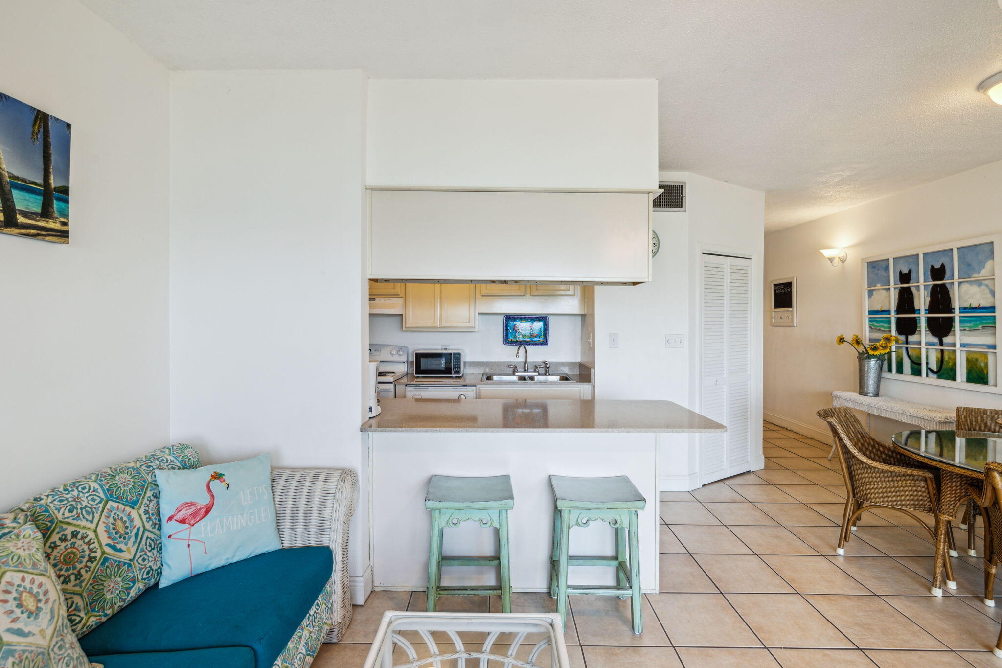 3722 East County Highway 30A, Unit 3 Santa Rosa Beach, FL 32459 - Photo 7 of 22 a living room with furniture and a dining table