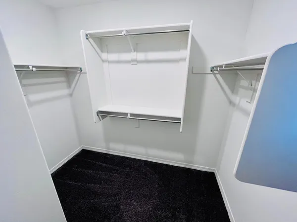 a view of walk in closet