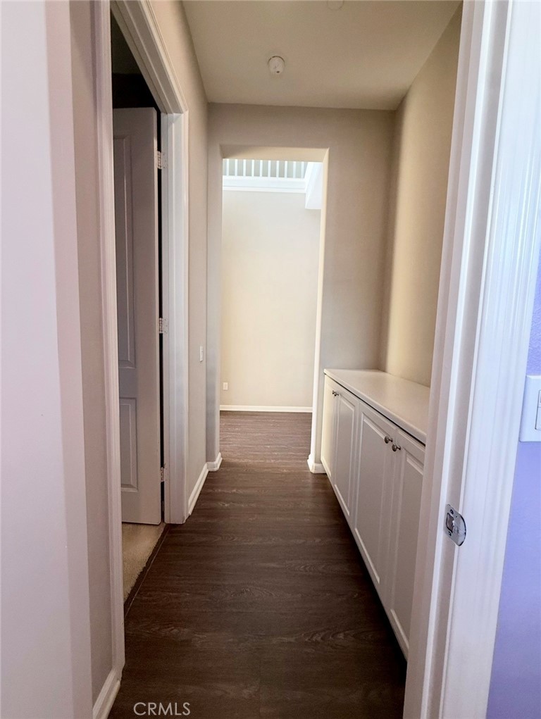 667 Desert Willow Road Azusa, CA 91702 - Photo 17 of 75 a view of a hallway with wooden floor and staircase