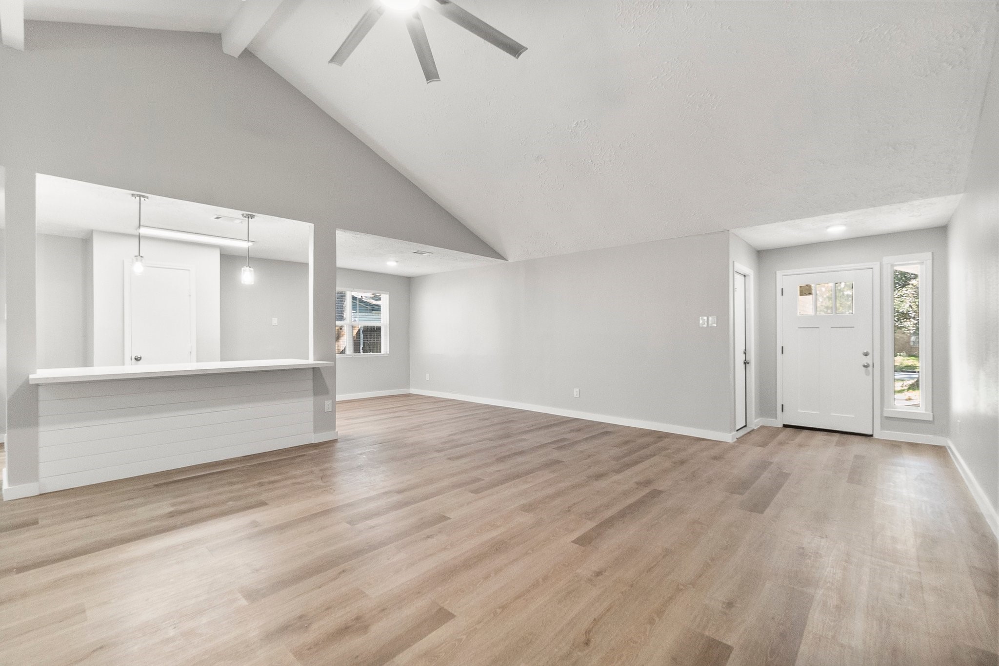 22907 Lemon Grove Drive Spring, TX 77373 - Photo 7 of 30 wooden floor in an empty room with a window