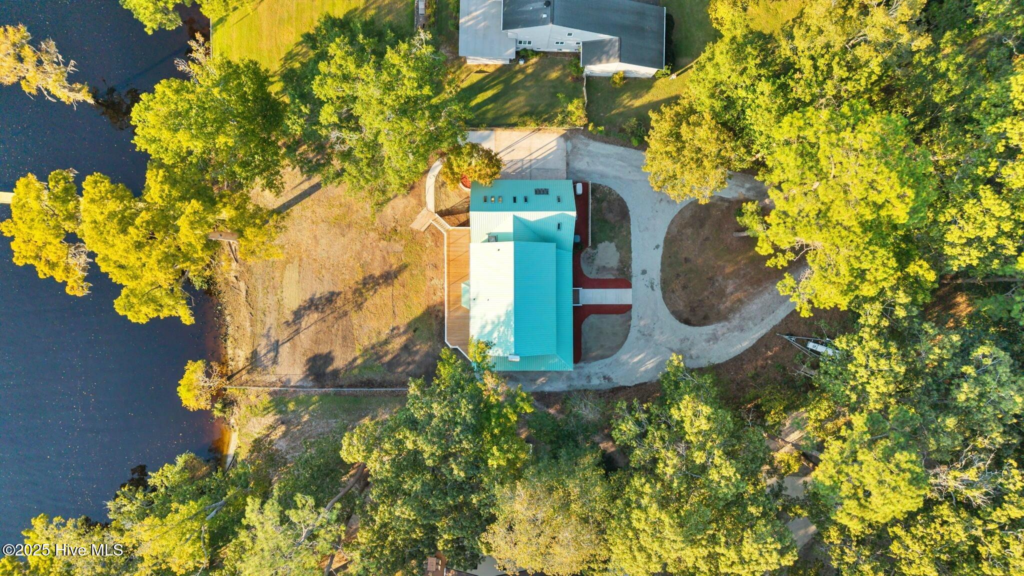 273 West Rock Creek Road New Bern, NC 28562 - Photo 40 of 43 OVERHEAD AERIAL 273WRC
