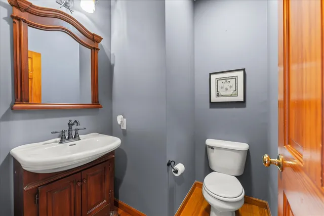 a house view with a backyard space