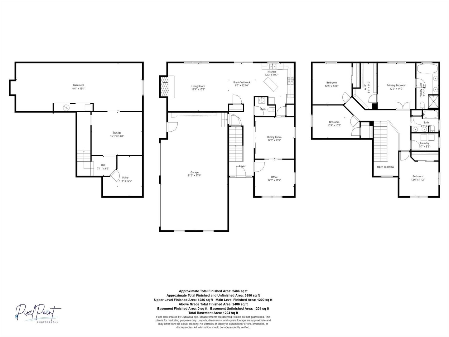 1376 East 2950 North Road Mansfield, IL 61854 - Photo 44 of 44 a picture of a room with a white wall and white walls