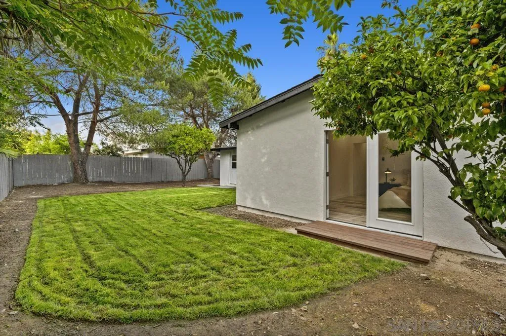 13746 Frame Road Poway, CA 92064 - Photo 32 of 35 a view of a backyard with large tree