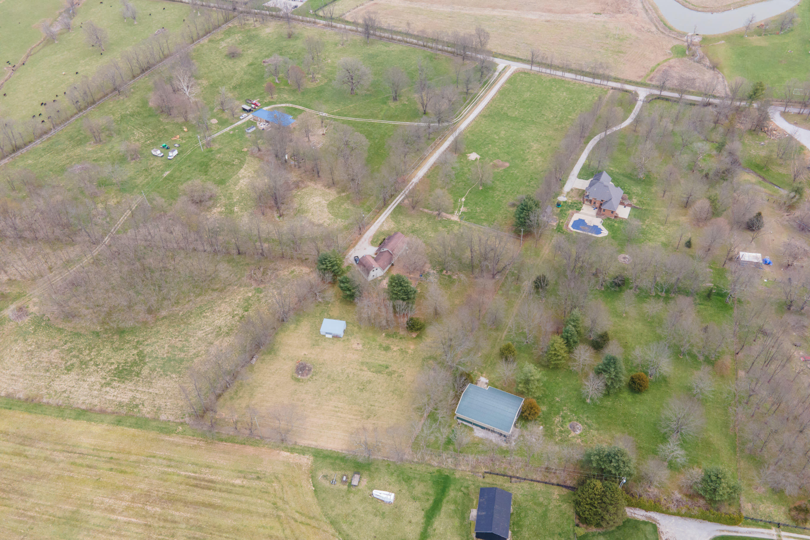 1852 Bethlehem Road Paris, KY 40361 - Photo 35 of 51 20220329-1852-Bethlehem-Rd-parker-drone-