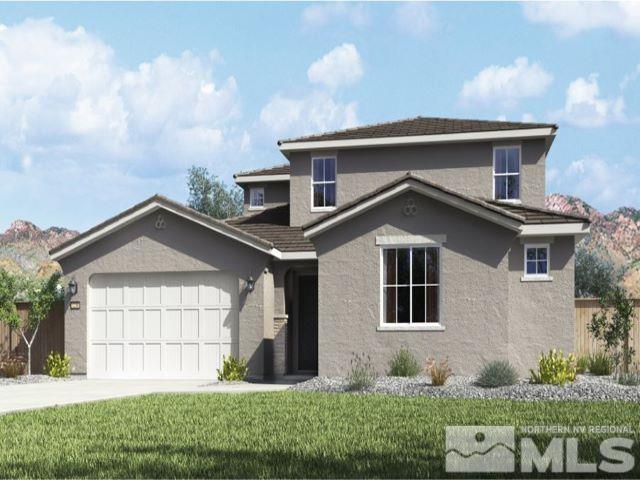 1800 Tipton Peak Street, Unit HOMESITE 082 Carson City, NV 89701 - Photo 1 of 1 a front view of a house with garden