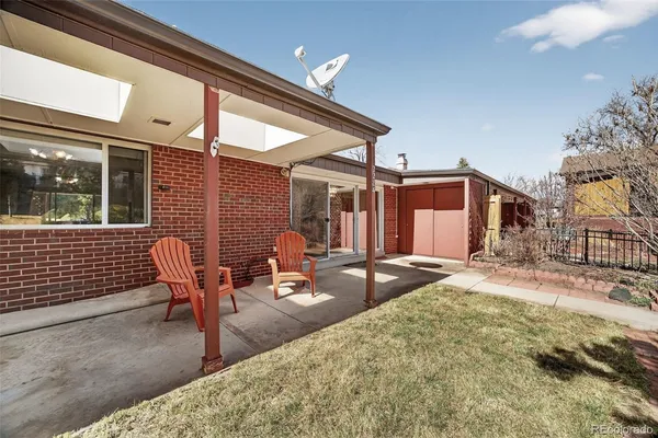 a outdoor space with patio the couch and chairs