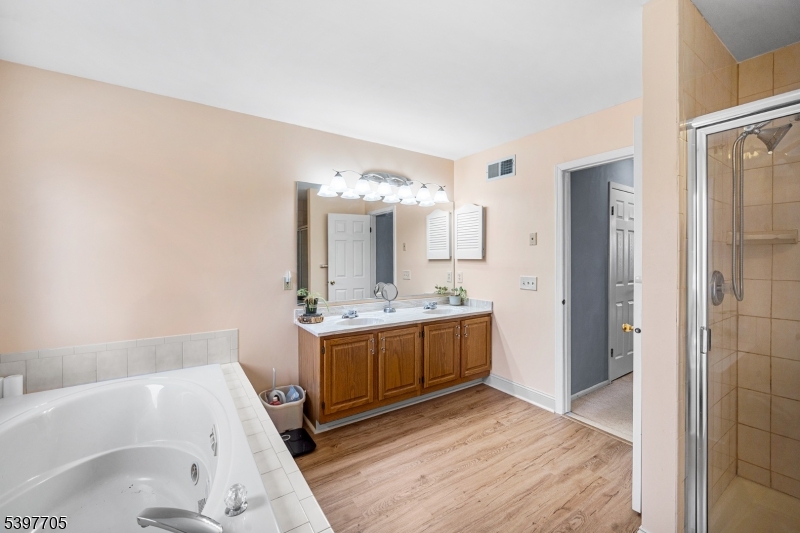 50 Blau Road Hackettstown, NJ 07840 - Photo 23 of 35 a bathroom with a sink and a mirror