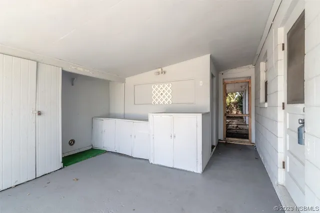 a view of a storage & utility room