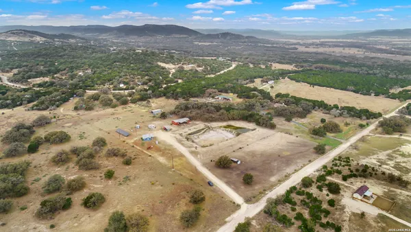 a view of city and mountain