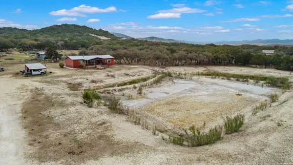 a view of a lake with a mountain