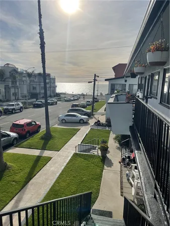 a view of a swimming pool with a deck
